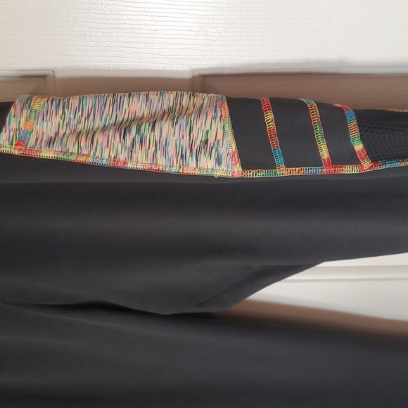 SUGAR POCKET, WOMEN'S CAPRI LENGHT, RUNNING, LEGGINGS, SIDE POCKETS, SIZE L - Picture 2 of 4